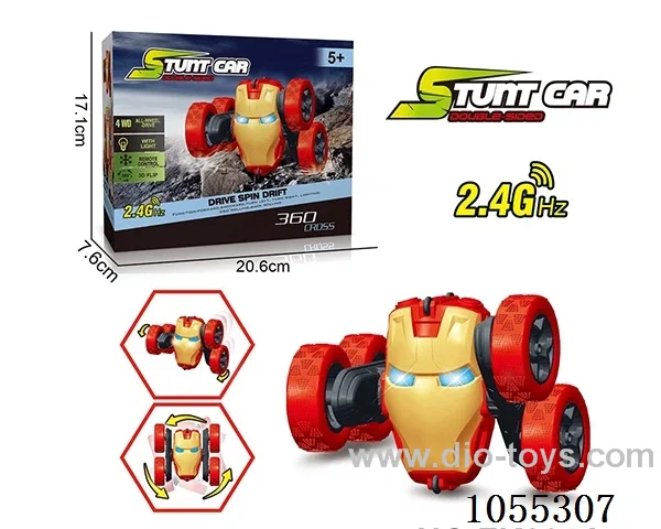 rc stunt car with light