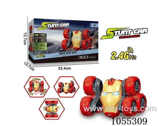 rc stunt car with light