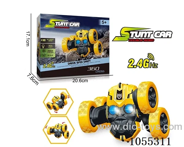 rc stunt car with light