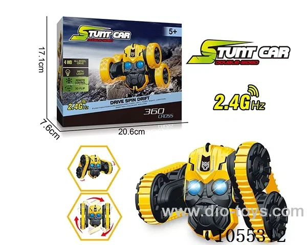 rc stunt car with light