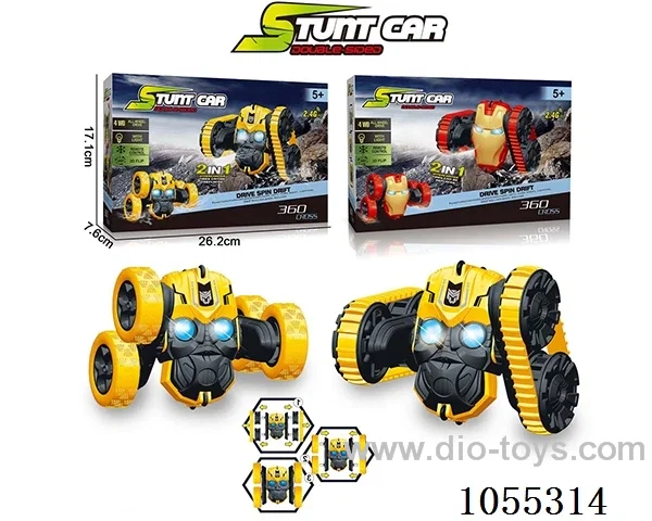 rc stunt car with light