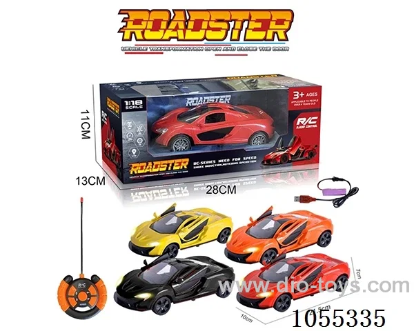 1:18 5ch rc car W L/M