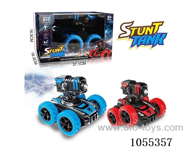 rc stunt car with light/music/spray