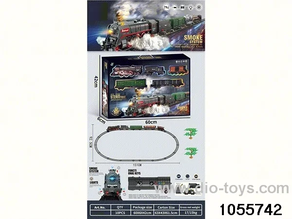 electric rail train with L/M(exclude battery) in window box