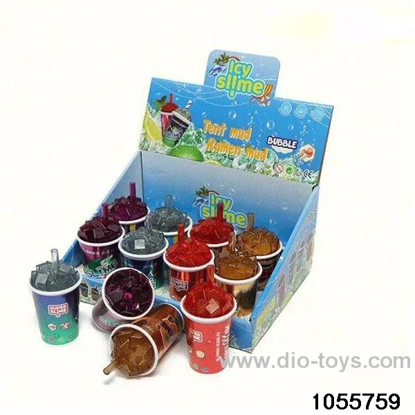 DIY mud slime 2 colors in display box