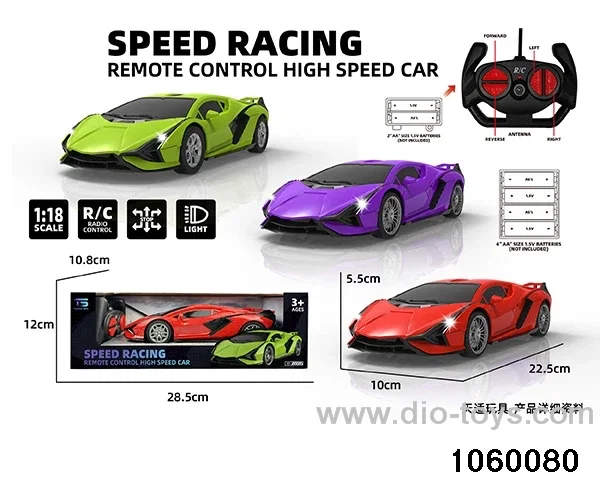 1:18 4ch RC car in window box