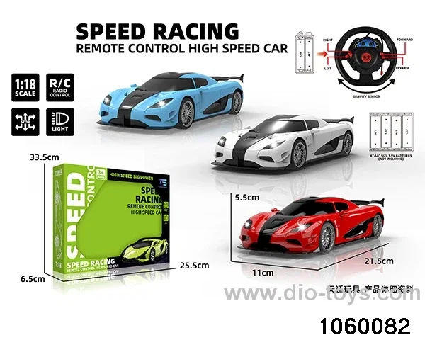 1:18 4ch RC car in window box