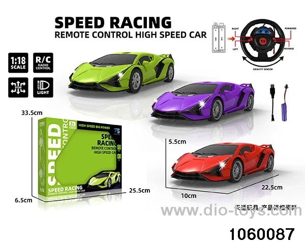 1:18 4ch RC car in window box