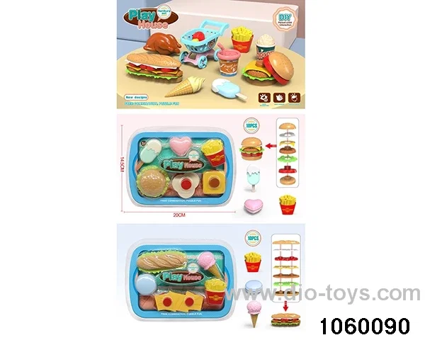 hamburger dessert in high frequency