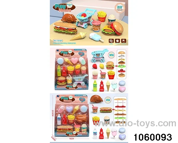 hamburger dessert in Blister with insert