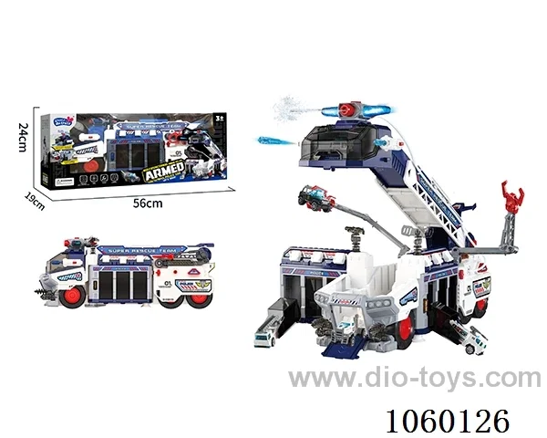 multifunctional police car