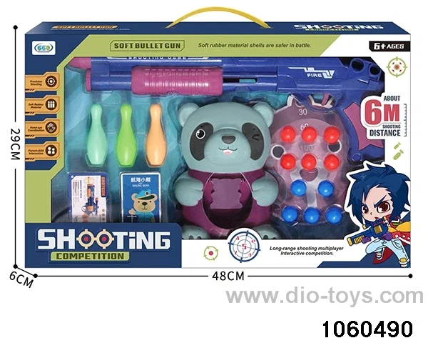 softball gun in window box