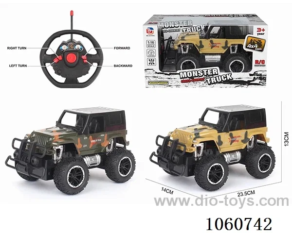 1：:16 4ch rc car not included battery