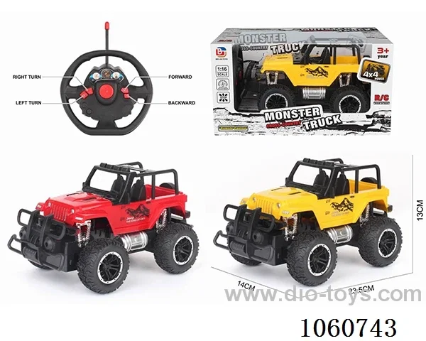 1：:16 4ch rc car not included battery