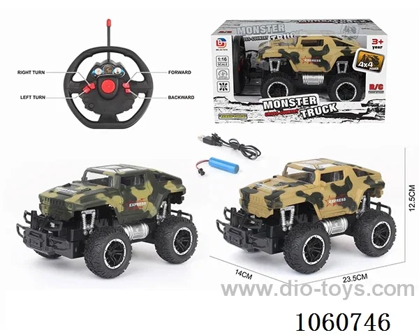 1：:16 4ch rc car included battery