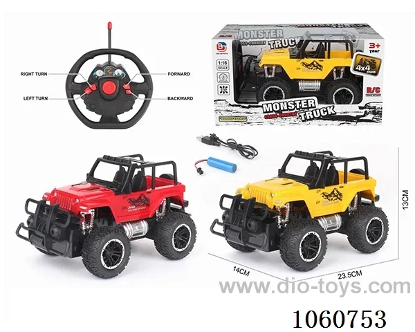1：:16 4ch rc car included battery