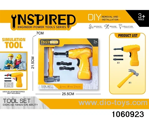Power Tool Set in window box