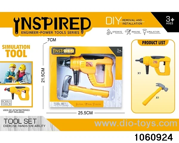 Power Tool Set in window box