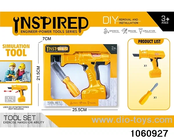 Power Tool Set in window box