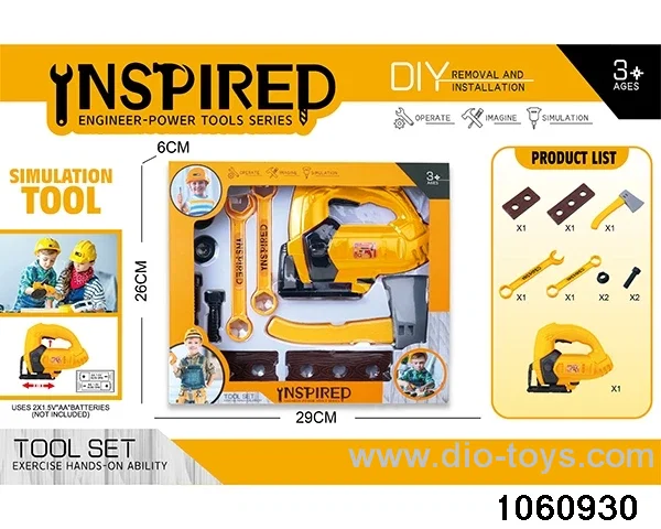 Power Tool Set in window box
