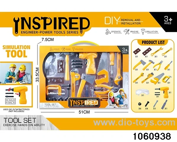 Power Tool Set in window box