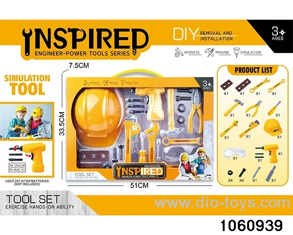 Power Tool Set in window box