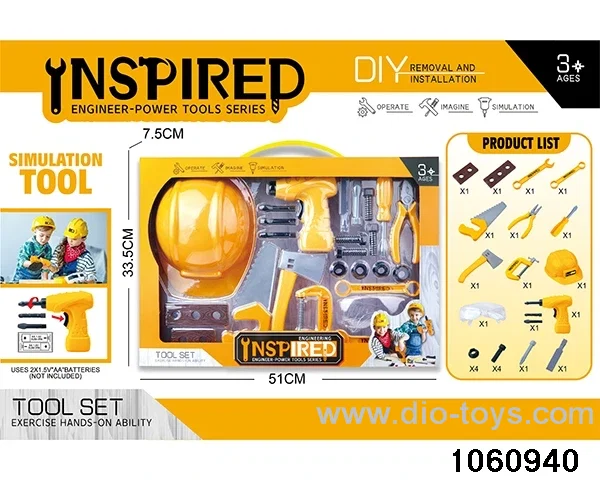 Power Tool Set in window box