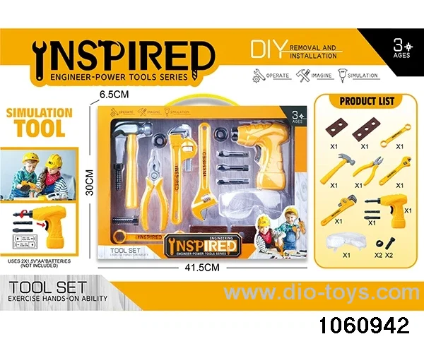 Power Tool Set in window box