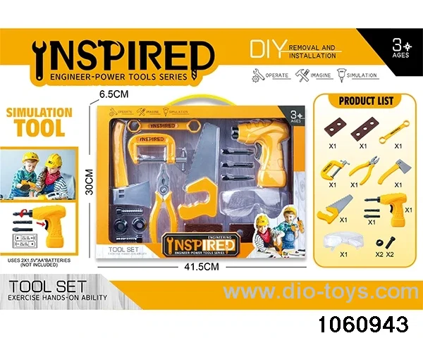 Power Tool Set in window box