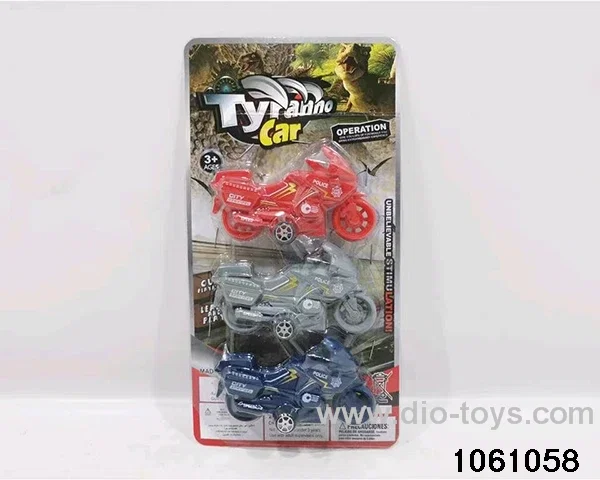 Rebound Motorbike(3pcs) in Blister card