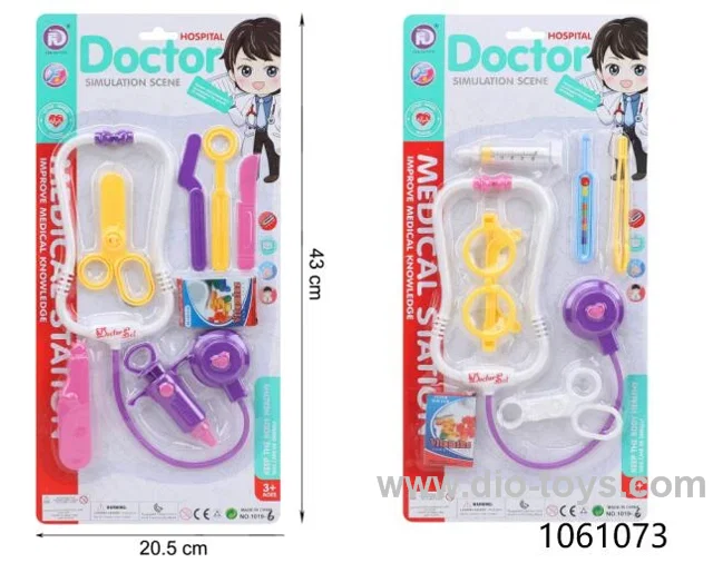 doctor set in blister card
