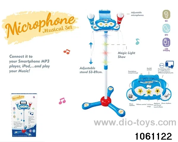 Vertical Dual Microphone in color box