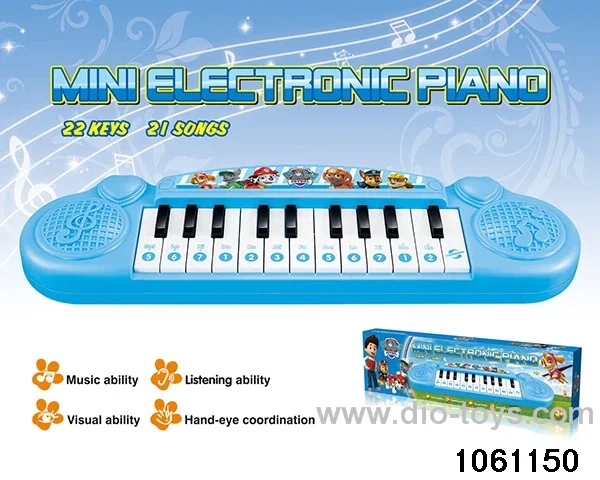 mini-piano in color box