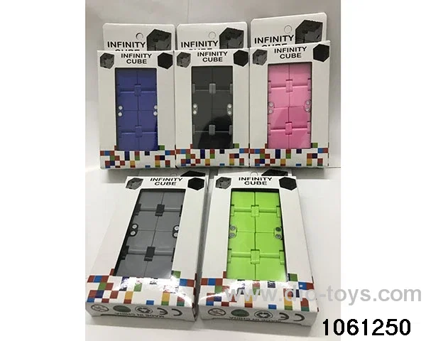 Rubik's cube in color box