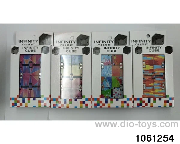 Rubik's cube in color box