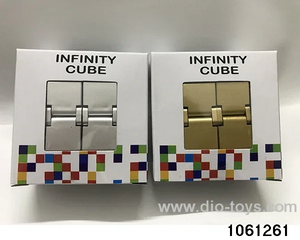 Rubik's cube in color box