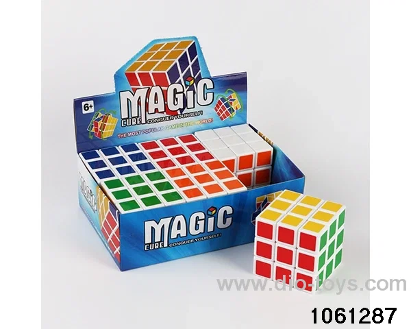 Rubik's cube in display box