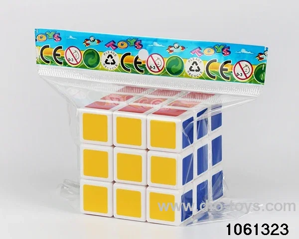 Rubik's cube in opp bag