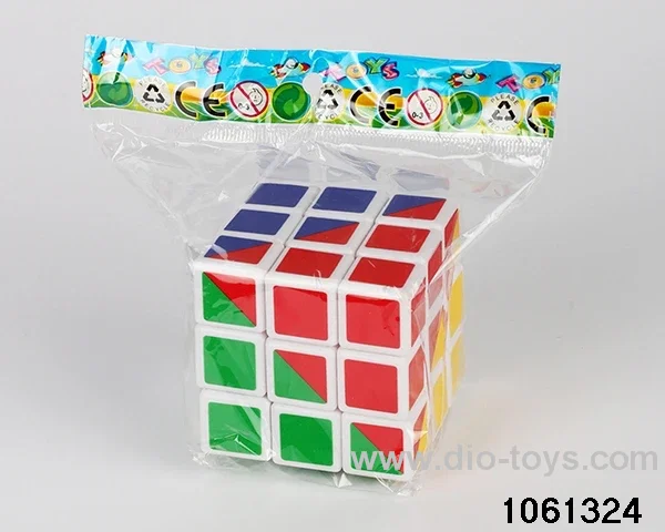 Rubik's cube in opp bag