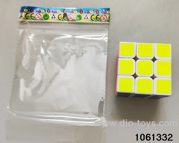 Rubik's cube in opp bag