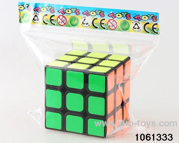 Rubik's cube in opp bag