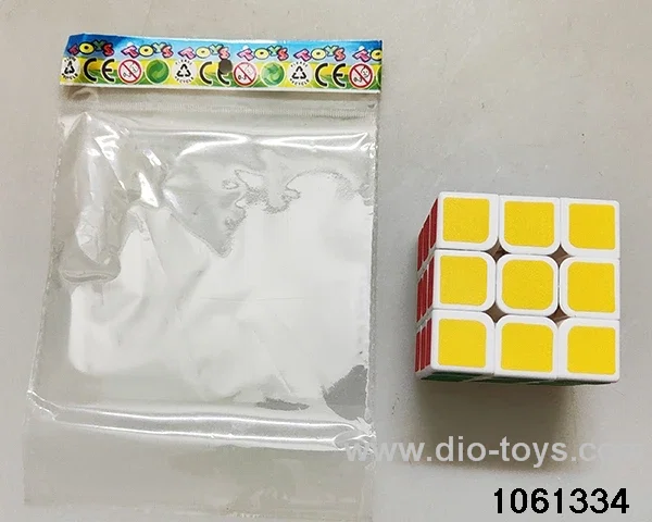 Rubik's cube in opp bag