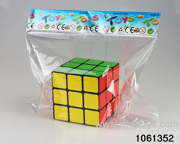 Rubik's cube in opp bag