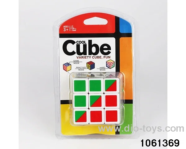 Rubik's cube in clam shell