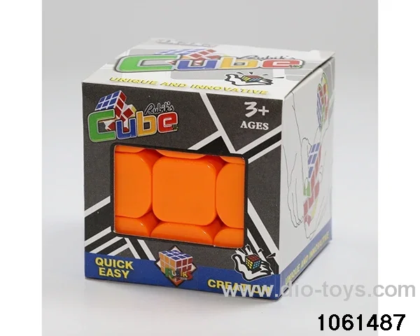 Rubik's cube in window box