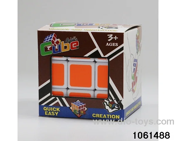 Rubik's cube in window box