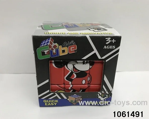Rubik's cube in window box