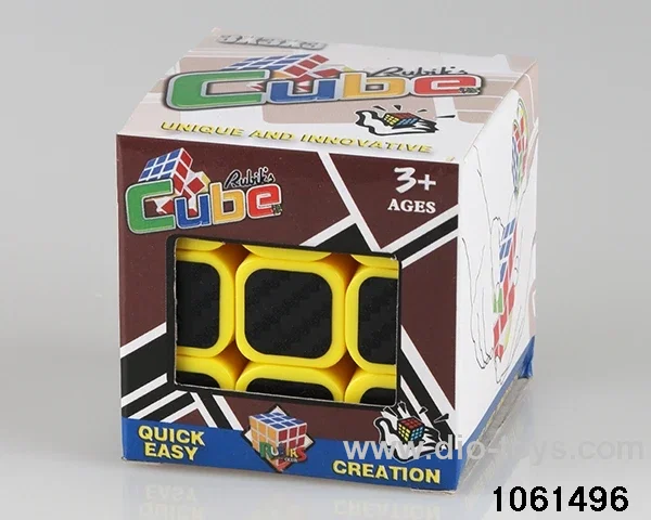 Rubik's cube in window box