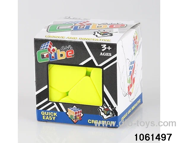 Rubik's cube in window box
