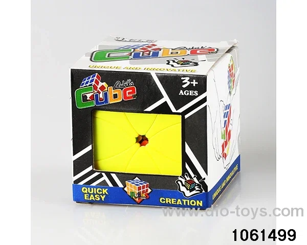 Rubik's cube in window box